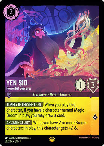 Yen Sid - Powerful Sorcerer (LOR_URS) / Foil