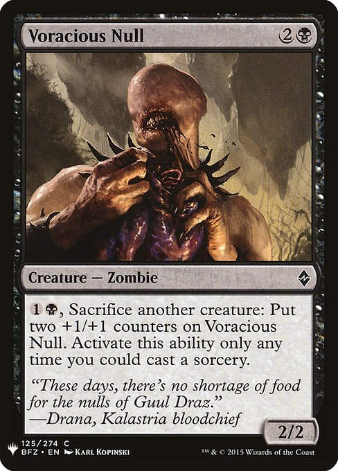 Voracious Null (PLST) (BFZ-125)