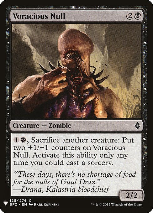 Voracious Null (PLST) (BFZ-125)