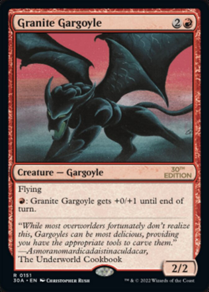 Granite Gargoyle (30a)