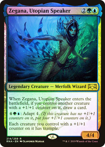 Zegana, Utopian Speaker (RNA) (214) / Foil