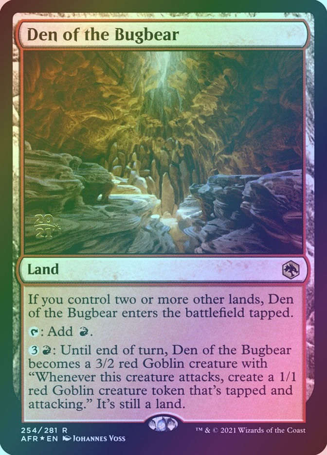 Den of the Bugbear (PAFR) (254s) / Foil
