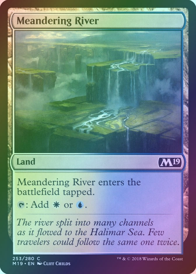 Meandering River (M19) (253) / Foil