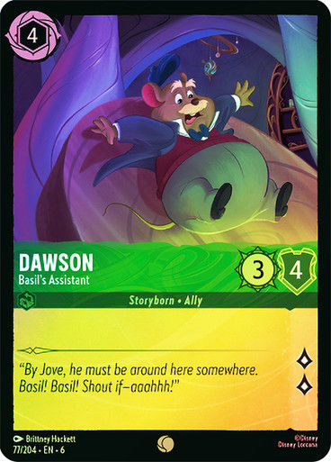 Dawson - Basil's Assistant (LOR_AZU) / Foil