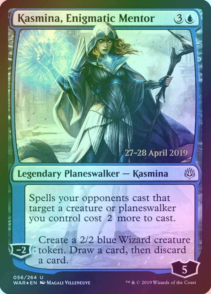 Kasmina, Enigmatic Mentor (PWAR) (56s) / Foil