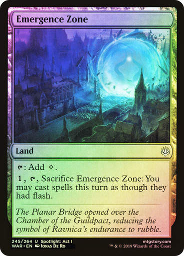Emergence Zone (WAR) (245) / Foil