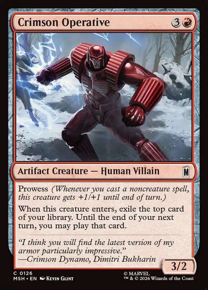 Crimson Operative (MSH) (126)