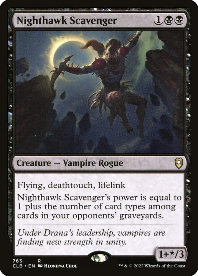 Nighthawk Scavenger (CLB) (763)