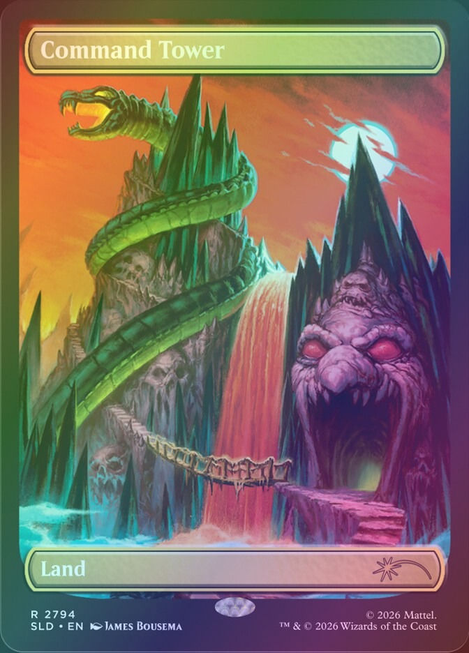 Command Tower // Command Tower (SLD) (2794) / Foil — cara 2 de 2