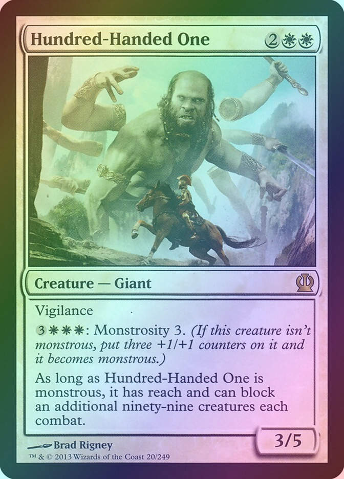 Hundred-Handed One (THS) (20) / Foil