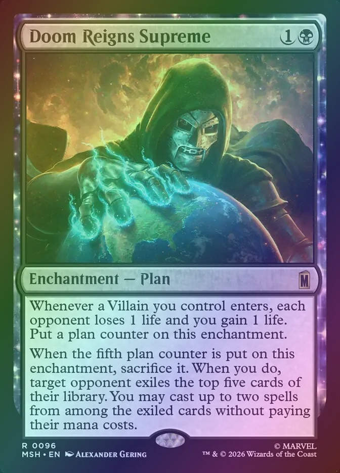 Doom Reigns Supreme (MSH) (96) / Foil