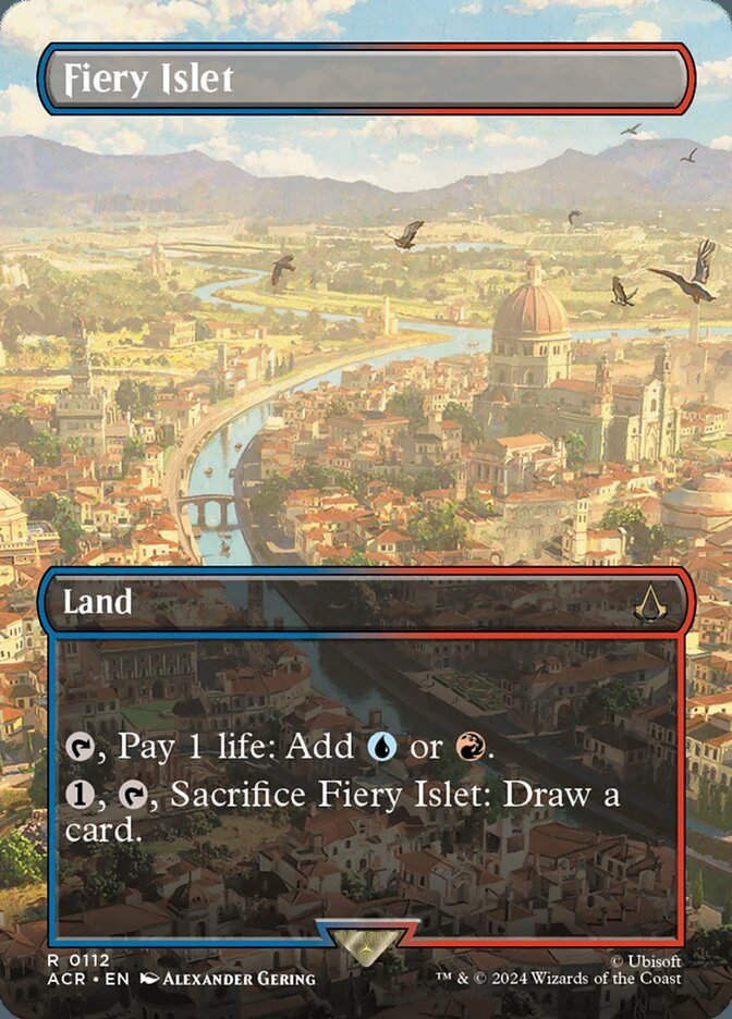 Fiery Islet (ACR) (112) / Borderless