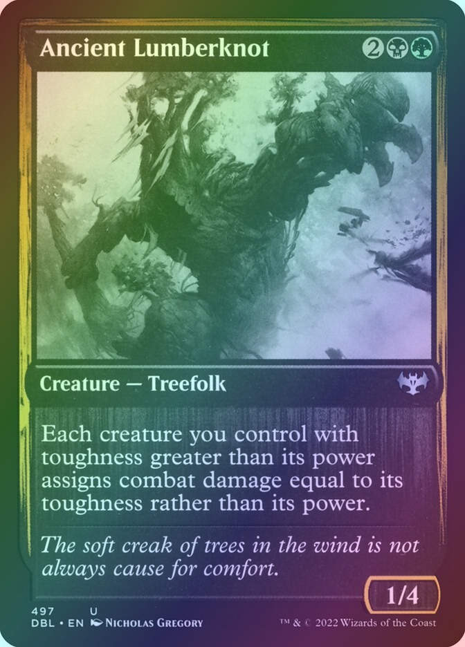 Ancient Lumberknot (DBL) (497) / Foil