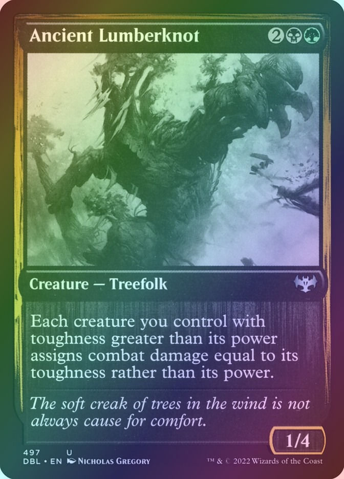Ancient Lumberknot (DBL) (497) / Foil