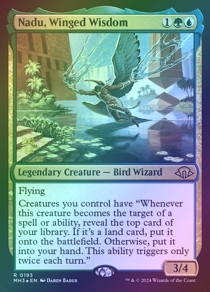 Nadu, Winged Wisdom (PMH3) (193s) / Foil