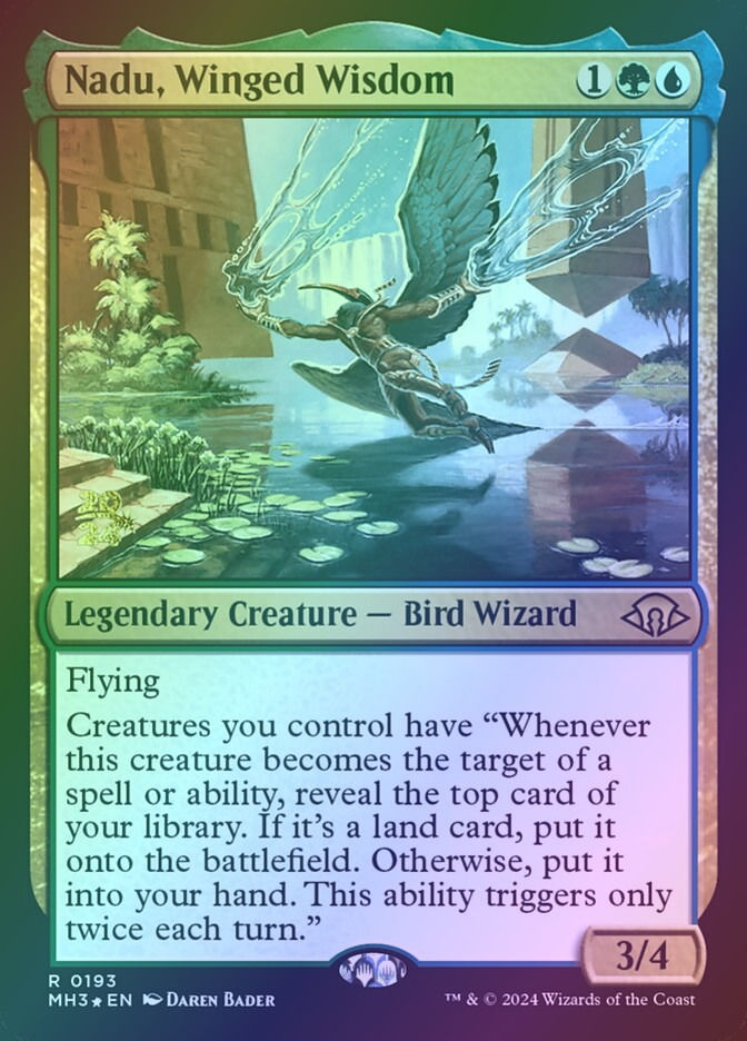 Nadu, Winged Wisdom (PMH3) (193s) / Foil