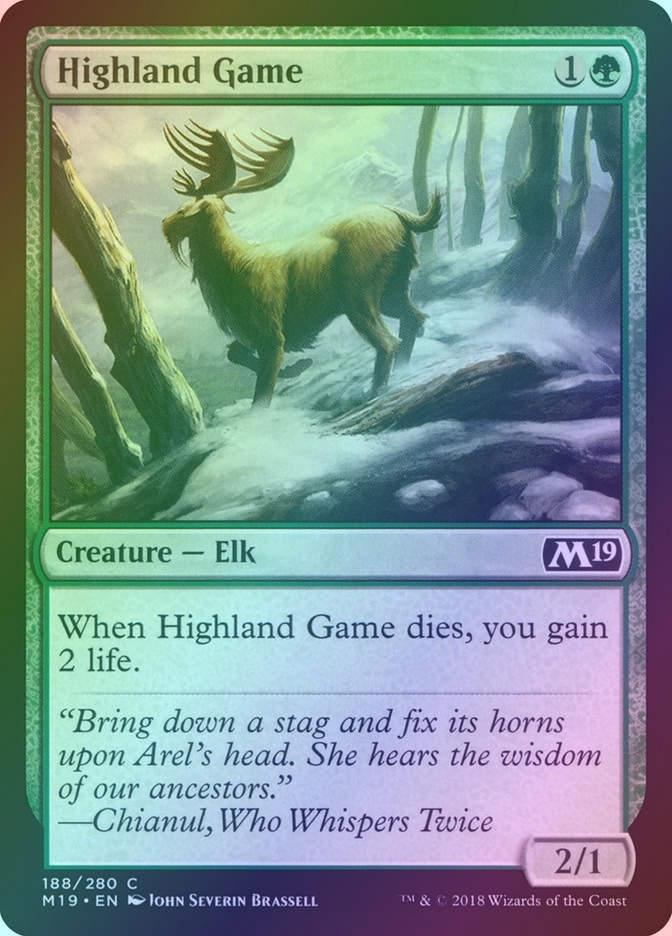 Highland Game (M19) (188) / Foil