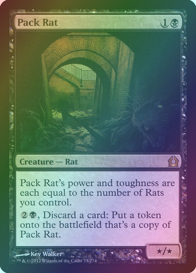 Pack Rat (RTR) (73) / Foil