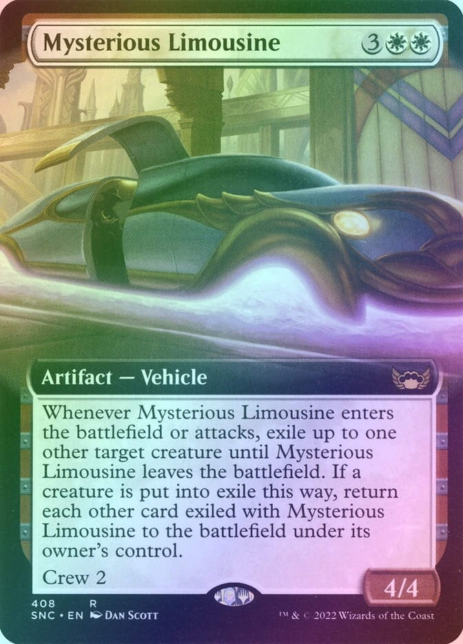 Mysterious Limousine (SNC) (408) / Extended Art / Foil