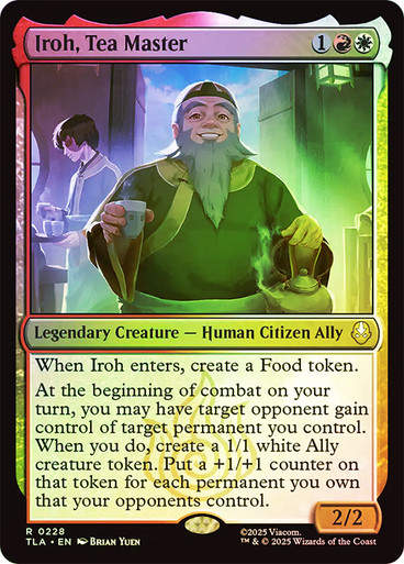 Iroh, Tea Master (TLA) (228) / Foil
