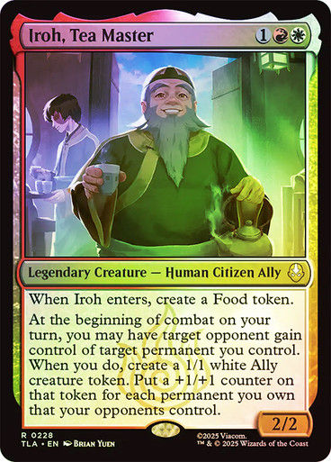 Iroh, Tea Master (TLA) (228) / Foil