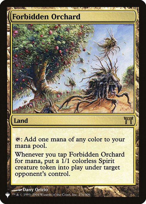 Forbidden Orchard (PLST) (CHK-276)