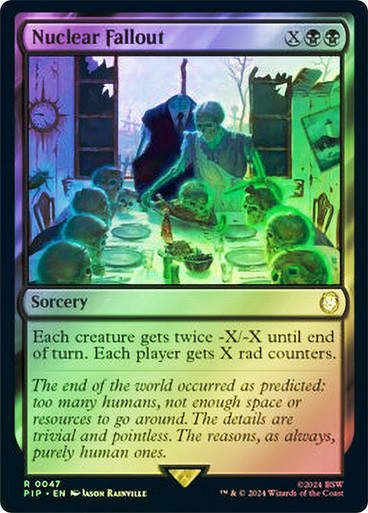 Nuclear Fallout (pip) (47) / Foil