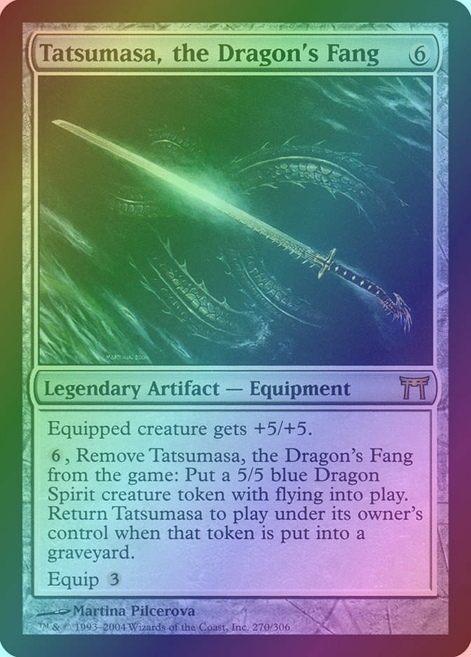 Tatsumasa, the Dragon's Fang (CHK) (270) / Foil