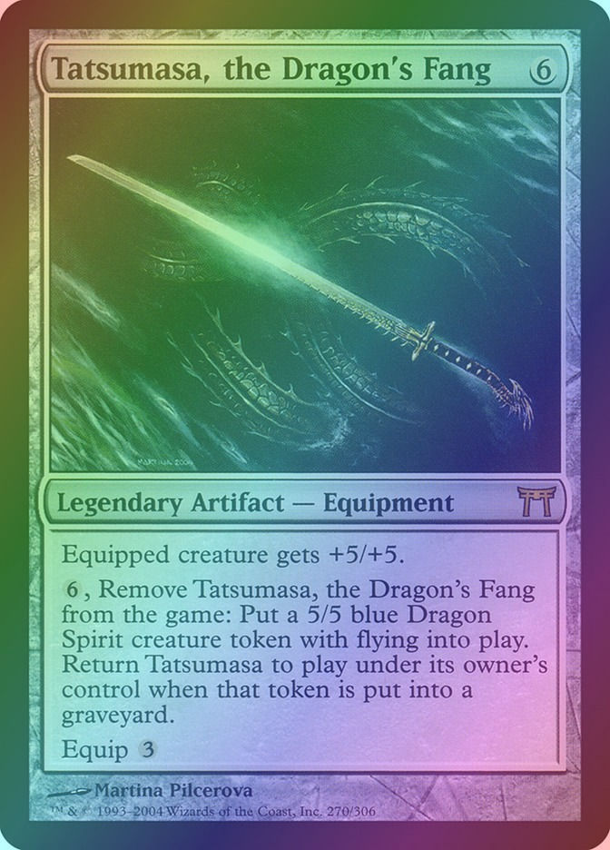 Tatsumasa, the Dragon's Fang (CHK) (270) / Foil