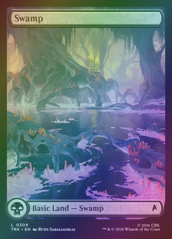 Swamp (TRK) (309) / Foil