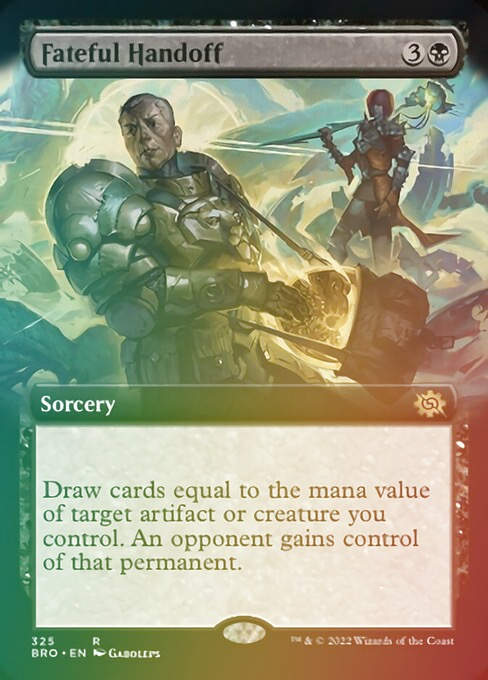 Fateful Handoff (BRO) / Extended Art Foil