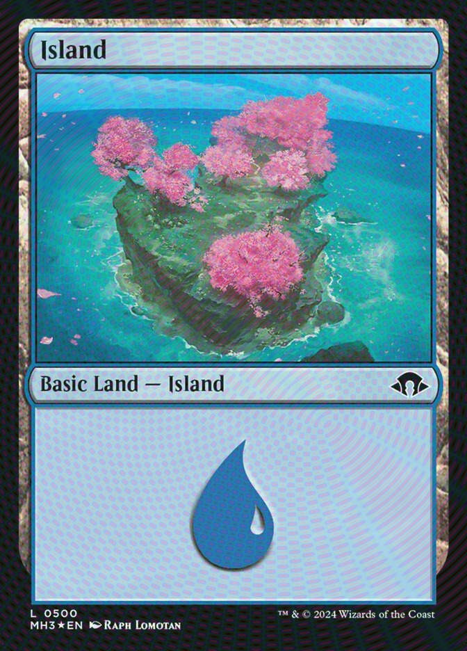 Island (MH3) (500) / Ripple Foil