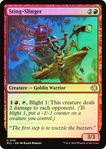 Sting-Slinger (ECL) (161) / Foil