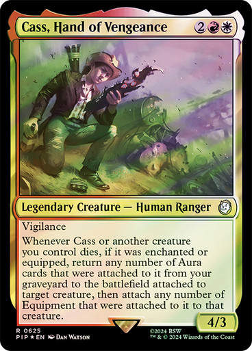 Cass, Hand of Vengeance (pip) (625) / Surge Foil