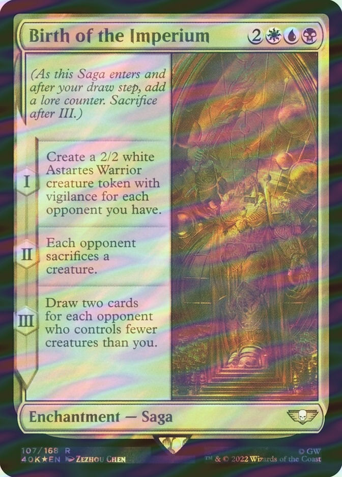 Birth of the Imperium (40K) (107★) / Surge Foil
