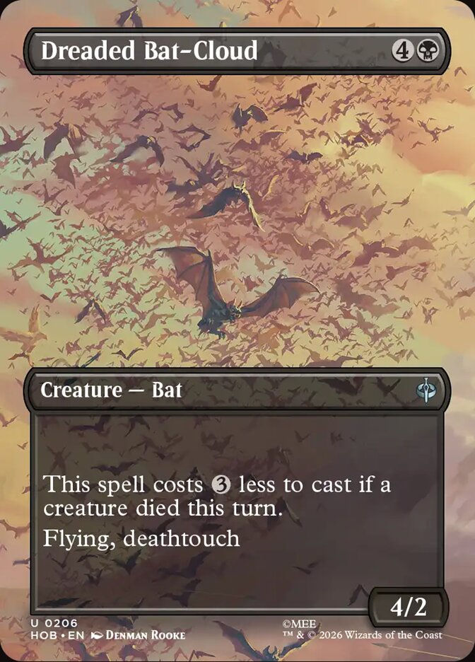 Dreaded Bat-Cloud (HOB) (206) / Borderless
