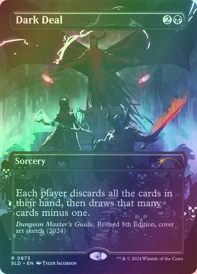 Dark Deal (SLD) (873) / Borderless / Foil
