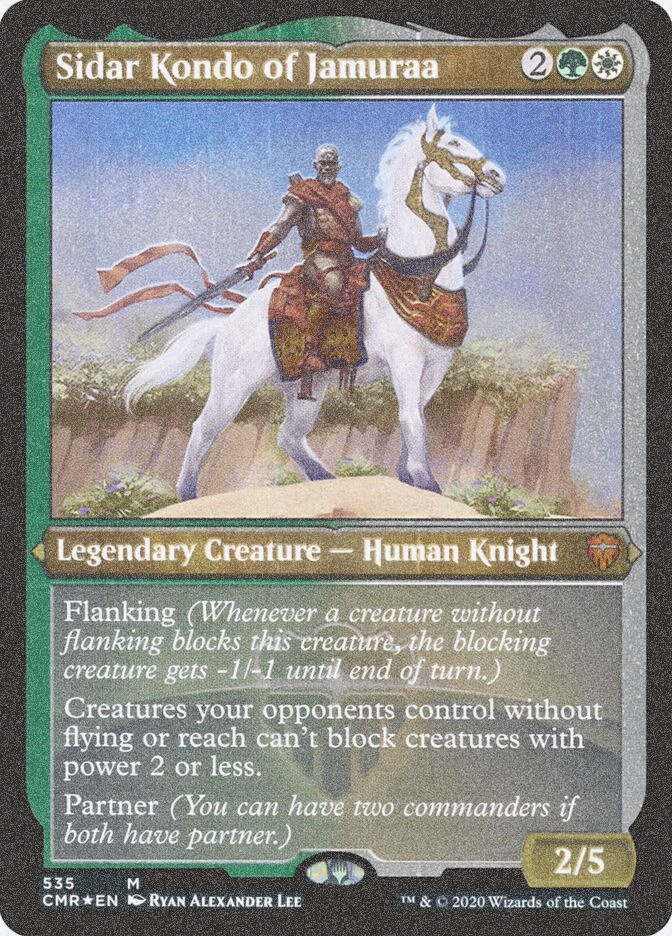 Sidar Kondo of Jamuraa (CMR) (535) / Foil Etched
