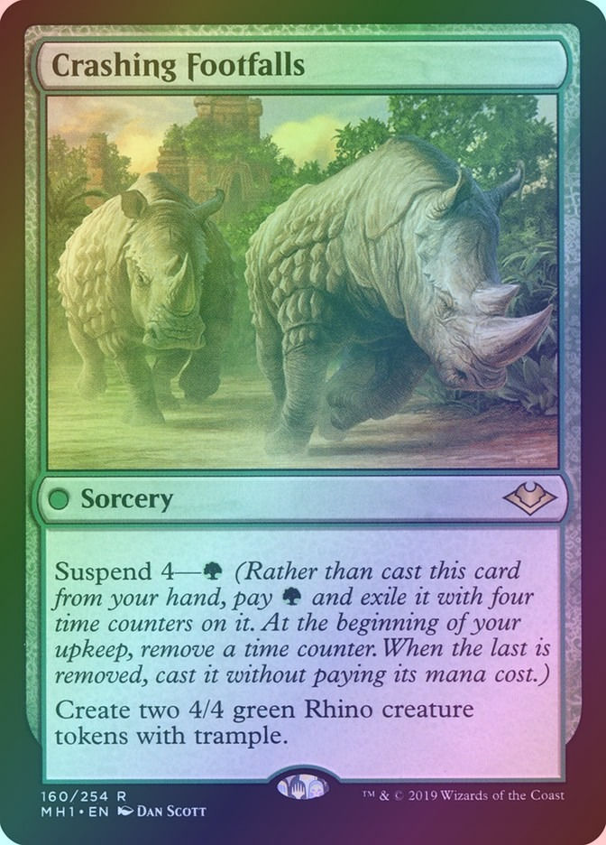 Crashing Footfalls (MH1) (160) / Foil