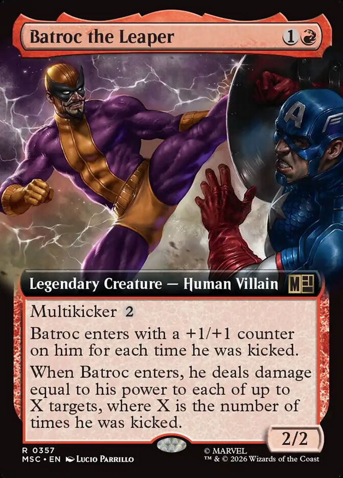 Batroc the Leaper (MSC) (357) / Extended Art