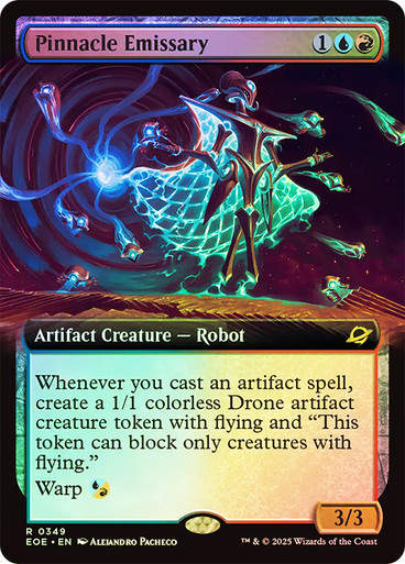 Pinnacle Emissary (EOE) (349) / Extended Art / Foil
