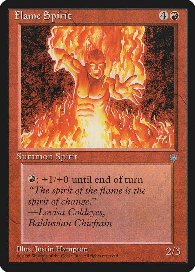 Flame Spirit (ice)