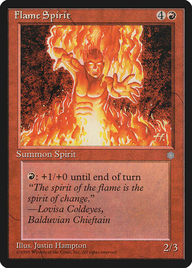 Flame Spirit (ice)