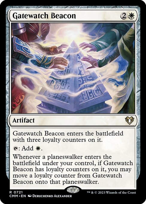 Gatewatch Beacon (cmm) (Commander Deck)