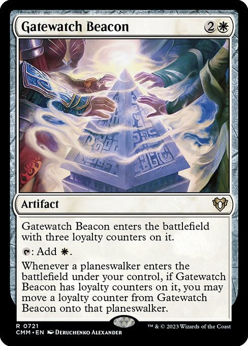 Gatewatch Beacon (cmm) (Commander Deck)