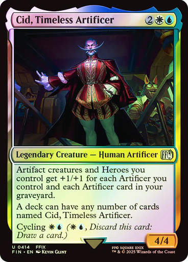 Cid, Timeless Artificer (FIN) (414) / Foil