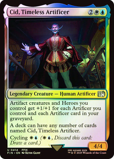 Cid, Timeless Artificer (FIN) (414) / Foil