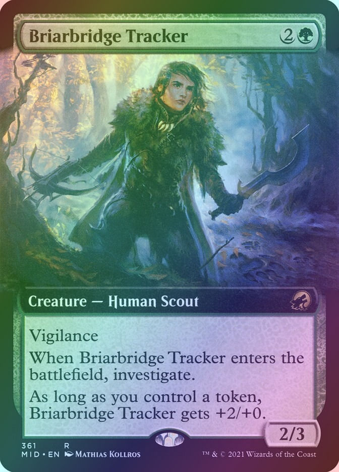 Briarbridge Tracker (MID) (361) / Extended Art / Foil