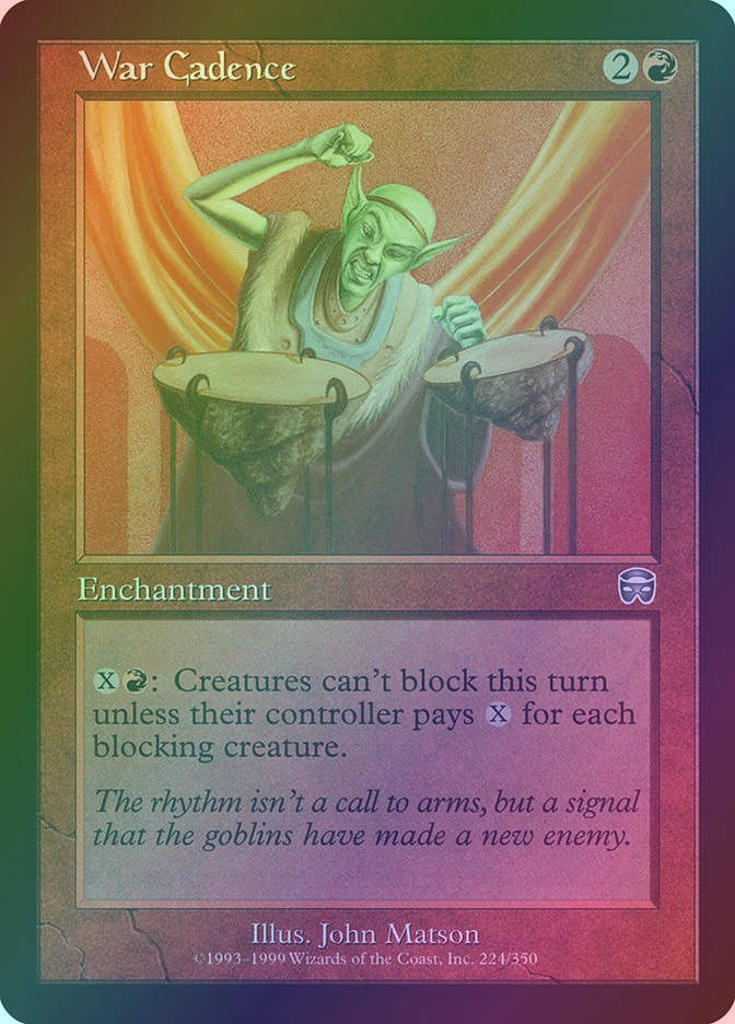 War Cadence (MMQ) (224) / Foil