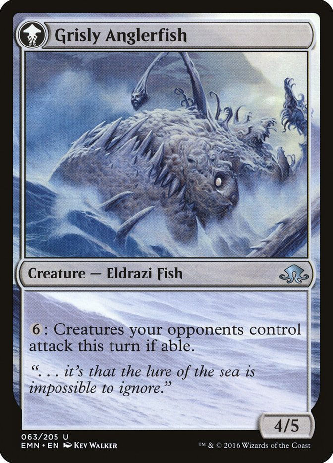 Grizzled Angler // Grisly Anglerfish (EMN) (63) — cara 2 de 2